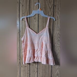 American Eagle Tiered Tank Top